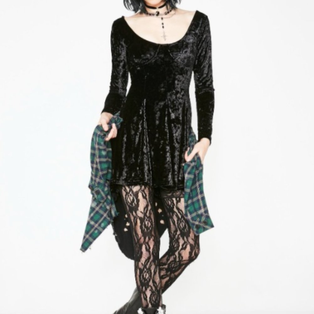 dolls kill babydoll dress